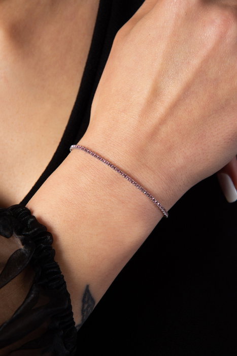 Heliophilia Silver Pulsera de Metal Plateado CBL9572